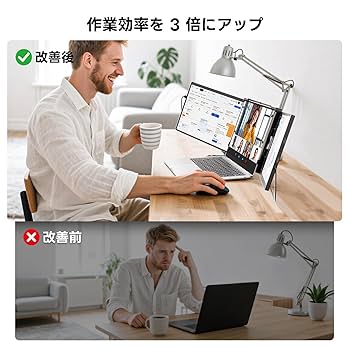 Amazon.co.jp: 【2025新型モデル】デュアルモニター Dopesplay